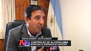 MODIFICAN ORDENANZA DE SANCIONES POR ALCOHOLEMIA [upl. by Ecinuahs]