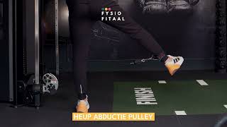 Heup abductie pulley  Fysio Fitaal  Fysiotherapie uit Tilburg [upl. by Budde339]