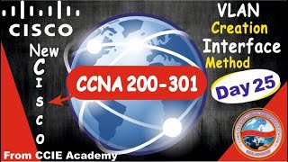 New CCNA 200301 VLAN Creation Through Interfaces [upl. by Nieberg]