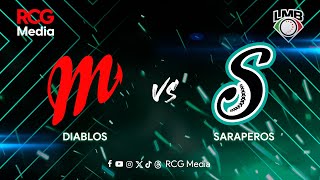 Saraperos Vs Diablos  30 de Mayo 2024 [upl. by Nohsyar]