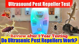 ULTRASOUND PEST REPELLER TEST  DO ULTRASOUND PEST REPELLERS WORK  ULTRASONIC PEST REPELLER REVIEW [upl. by Ihab]