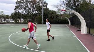 1V1 game one ones and twos to 12 basketball full game Palm Coast ￼ [upl. by Ainslie415]