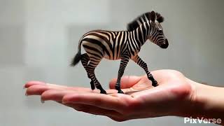 Zebra on a palm on masti mode [upl. by Doomham]