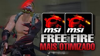 MELHOR QUE BLUESTACKS 🤩 MSI COM OTIMIZAÇÃO ABSURDA  SENSI MUITO ALTA [upl. by Kalikow]