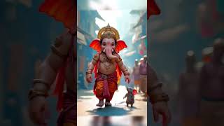 Ganpati Bappa cute short video trending ytshorts viral shorts [upl. by Thorfinn233]