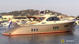 2022 Zeelander Z55 Luxury Yacht  Walkaround Tour  2021 Cannes Yachting Festival [upl. by Maillij748]