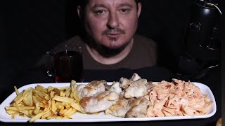 ASMR MUKBANG mukbang neromasmr food makarna [upl. by Eidoow]