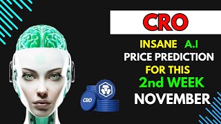 Insane CRONOS CRO Price Prediction for THIS WEEK by AI [upl. by Kama]