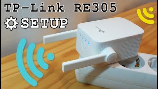 TPLink RE305 WiFi Extender • Unboxing installation configuration and test [upl. by Freiman]