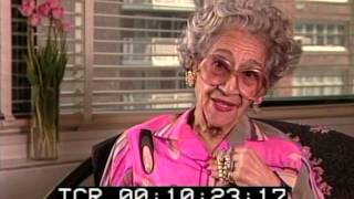 Elvera Davis Sammy Davis Jrs mother interview 15 May 1997 Part 4 [upl. by Aipmylo]