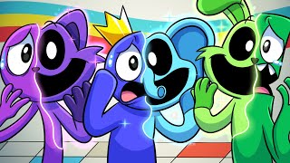 SMILING CRITTERS but theyre RAINBOW FRIENDS Poppy Playtime Chapter 3 Animation [upl. by Rehttam]