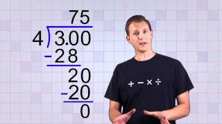 Math Antics  Convert any Fraction to a Decimal [upl. by Paulette195]