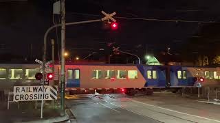 Glenferrie Rd Railway Crossing Kooyong Before and After Bell Replacement [upl. by Eissahc177]