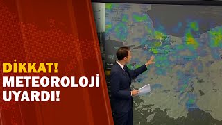 Dikkat Meteorolojiden 10 İl İçin Kuvvetli Yağış Uyarısı  A Haber  A Haber [upl. by Eicyak26]