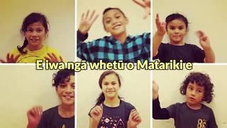 Ngā Whetū O Matariki  Actions Video  Educational  Māori Resource  Childrens Music [upl. by Dianuj580]