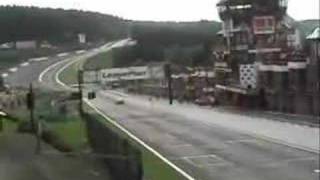 BELCAR SpaFrancorchamps Crash Eau Rouge [upl. by Rabma507]