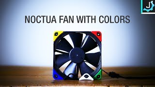 Noctua Fans With Customizable Colors  Noctua Chromax NF F12 [upl. by Christis43]