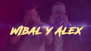 Wibal y Alex  A Ciegas Lyrics  Lyric Video Ft Area 3 [upl. by Maggi]