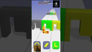 Blob shifter 3D runner gameplay Leval 82 💯🔥 shorts gaming youtubeshorts [upl. by Sucramaj243]