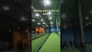 GoPro batting cricket cricketfever cricketshorts cricketlover cricketfans cricketbatting [upl. by Natka]