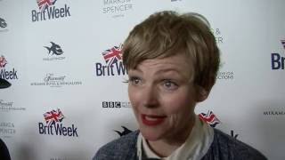 Maxine Peake  A Midsummer Nights Dream  2016 BritWeek Red Carpet [upl. by Muhcan915]