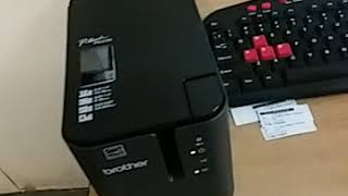 Label Printing From GAGEtrak Using BrotherP900W Label Kit V2 [upl. by Neelat468]