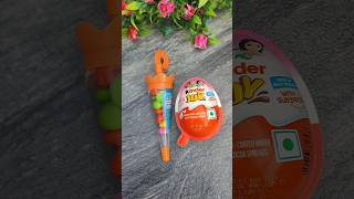 Umbrella gems chocolate with Kinder Joy Chocolate shorts youtubeshorts kinderjoy [upl. by Adnahsam]