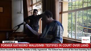 FORMER KATIKKIRO WALUSIMBI TESTIFIES IN COURT OVER LAND [upl. by Einre]