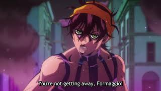 ジョジョ5  Narancia Vs Formaggio Final Fight『HD』 [upl. by Appel]