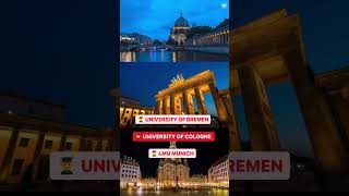 Cheapest Universities to Study in Germany  No Tuition Fees  Germany Study Visa  Leap Scholar [upl. by Eitsirhc]