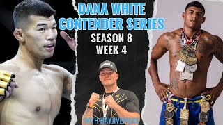 Dana White Contender Series Episode 4 Full Card Breakdown [upl. by Ivonne]