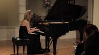 Leroy Andersen FiddleFaddle Tatiana Balazs piano [upl. by Adigun]