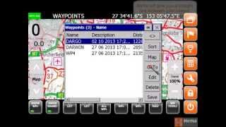 Hema Navigator HN6  Navigating with Ozi Explorer [upl. by Fassold]