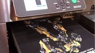 Anajet mPower DirecttoGarment Printer [upl. by Chuipek687]