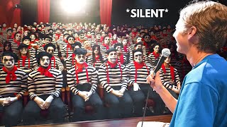 I Brought Silent Mimes To A Comedy Show [upl. by Goulder]