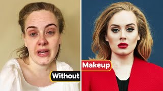 50 Celebrities Without Makeup Before and After [upl. by Gagnon]