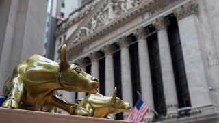 US markets down amid trade tensions with China [upl. by Helbonia911]