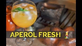 APEROL FRESH  Como fazer  Aperol com Vodka [upl. by Anomer]