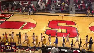 Sheboygan South High School vs Howards Grove High School Mens Varsity Basketball [upl. by Holub]