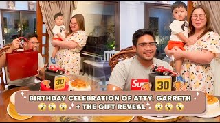 ATTY GARRETH’S 30th BIRTHDAY CELEBRATION  GIFT UNBOXING 🎁  Maricel TulfoTungol [upl. by Trevlac]