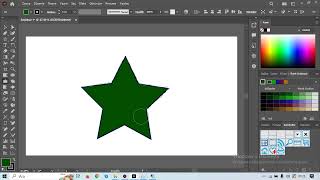 Adobe Illustrator Kırışıklık Anlatımı Yıldız Şekillerinde Değişimler [upl. by Jeffcott]