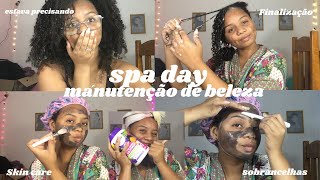 Manutenção de beleza spa day completo 💕🌸🎀🧖‍♀️ [upl. by Knobloch]