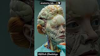 Anatomy lab🧬 🧠🫀 Hitesh Ghodakiya  anatomylab anatomy shorts shortvideo [upl. by Terraj]