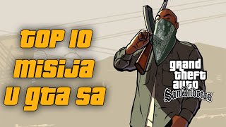 GTA San Andreas  Top 10 Misija [upl. by Atteuqal]