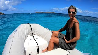 ep65  Sailing Virgin Gorda part 1  Sailing BVI – HallbergRassy 54 Cloudy Bay – Mar 2019 [upl. by Aitsirk896]