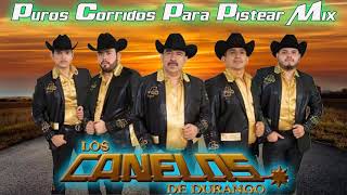 Los Canelos De Durango Con Tololoche  Puros Corridos Mix [upl. by Atteroc]