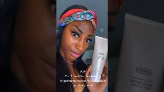 BEST BODY LOTION discoloration hyperpigmentation bodyacne exfoliate skincare versed [upl. by Edd]