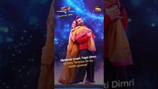 India best Dancer season 4 national crush tripti dimri ne kiya terence sir kosaath🥰🥰 [upl. by Morel]