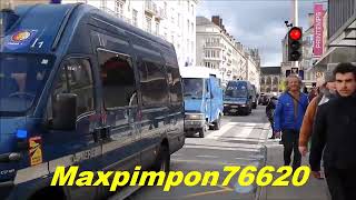 Convoi Gendarmerie Mobile  ARGENTAN 61 [upl. by Hansiain]