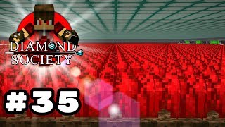 AFK Nether Wart Farm  Diamond Society S3 E35 [upl. by Arytal944]